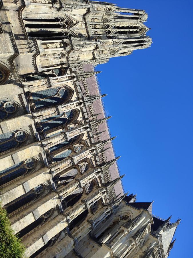La Place Des Sacres, Proche Gare Et Centre Reims Eksteriør bilde